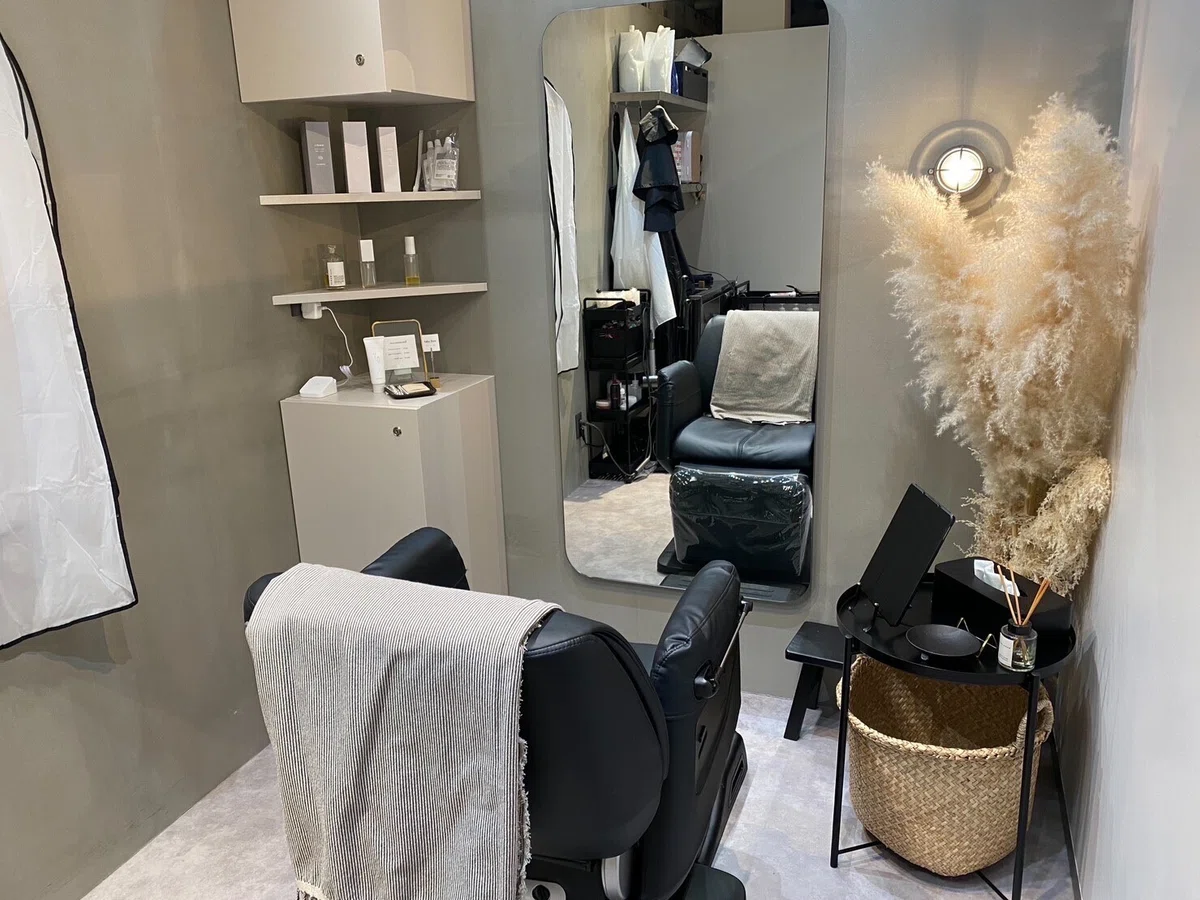 佐藤さんの施術部屋