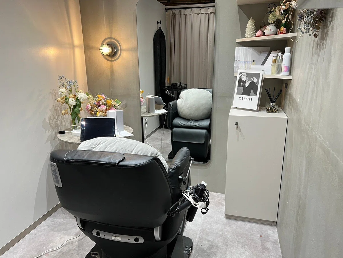 山澤さんの施術部屋