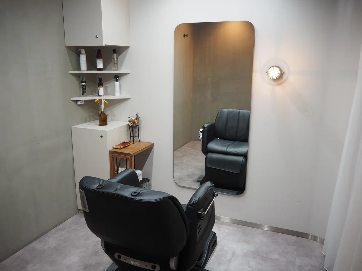 石川さんの施術部屋