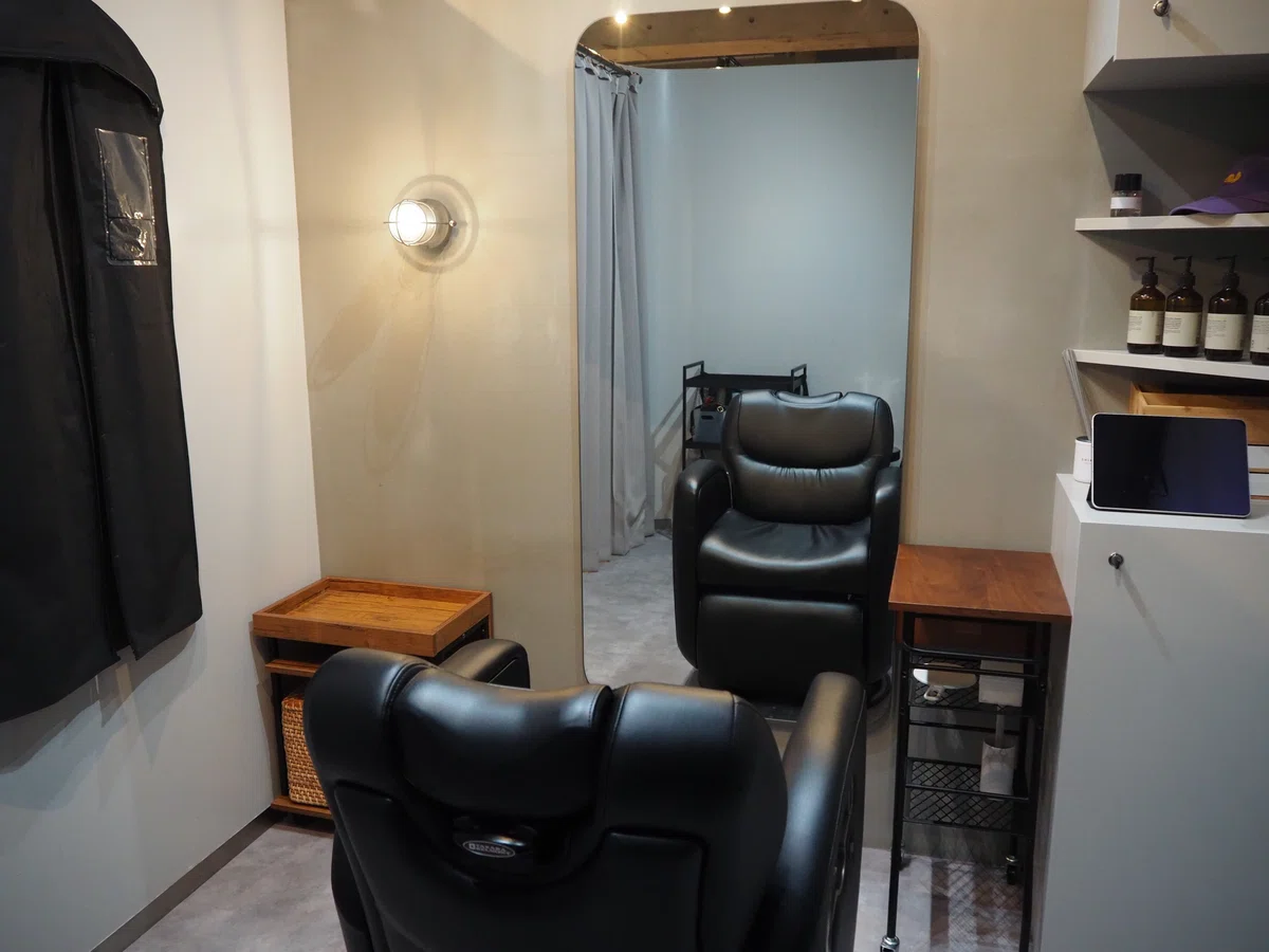 楠田さんの施術部屋