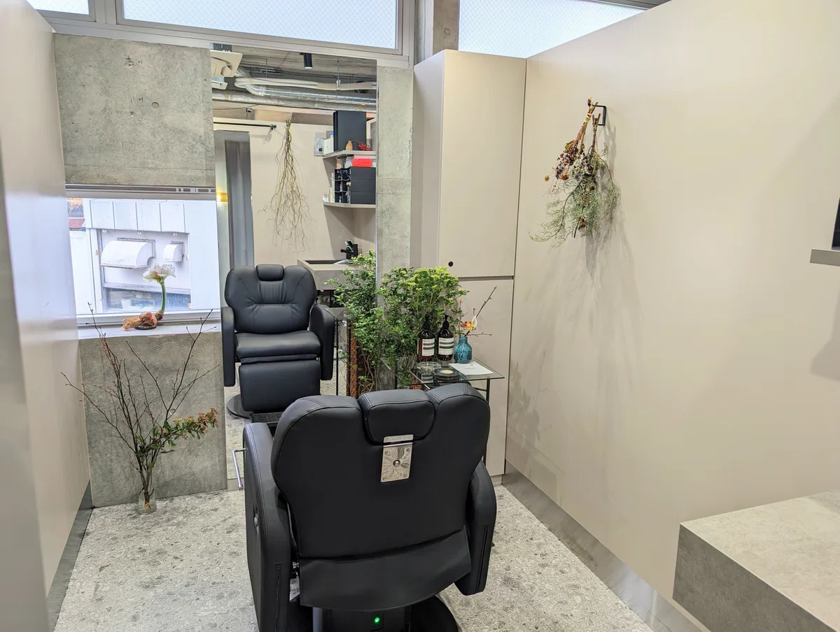 堅田さんの施術部屋